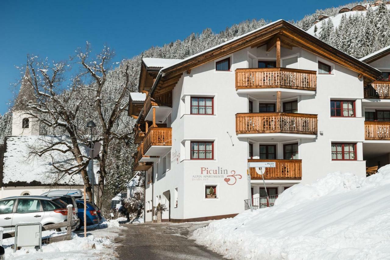 סן מרטינו אין באדיה Piculin Alpin Apartments מראה חיצוני תמונה